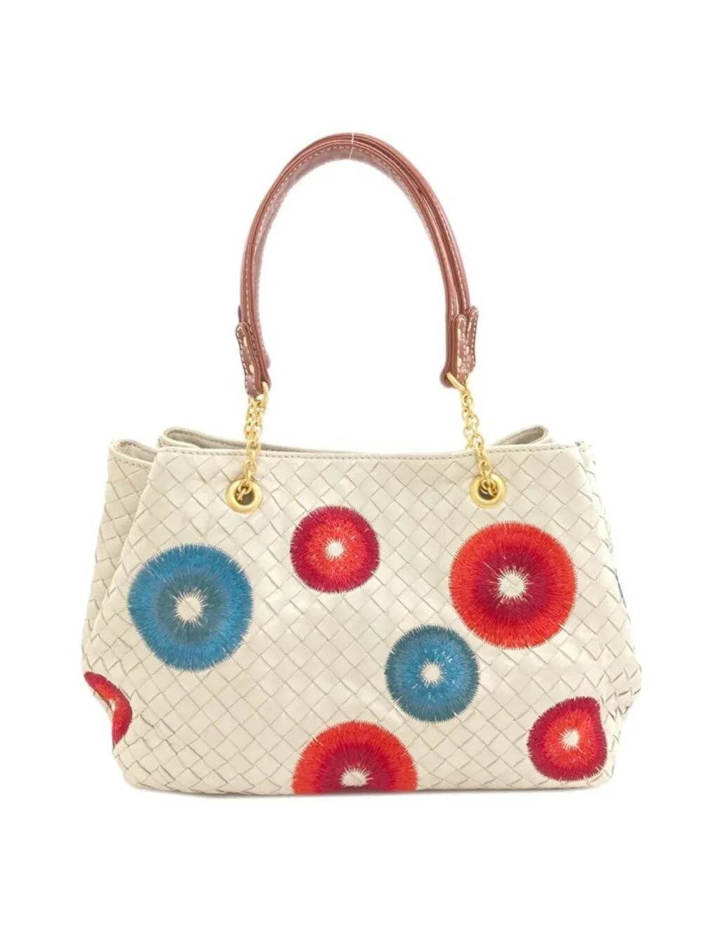 Bottega Veneta Intrecciato Bubble Tote Calf